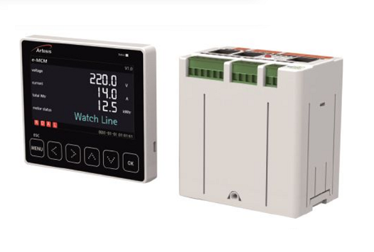e-MCM 電動機，發電機及其耦合設備狀態監測系統